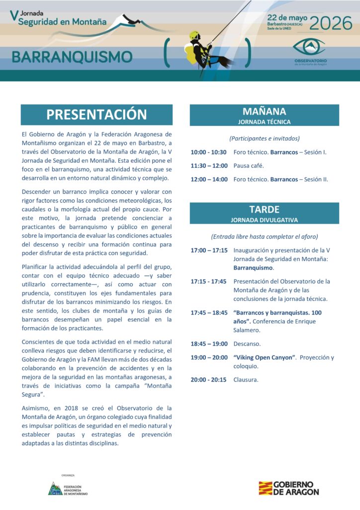 V jornada de seguridad en Montaña del OMA